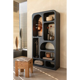 J-LINE PLAID KWASTJES KATOEN DONKER BEIGE