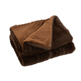 J-LINE PLAID CUTIE POLYESTER DONKERBRUIN