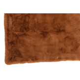 J-LINE PLAID CUTIE POLYESTER SIENNA BROWN