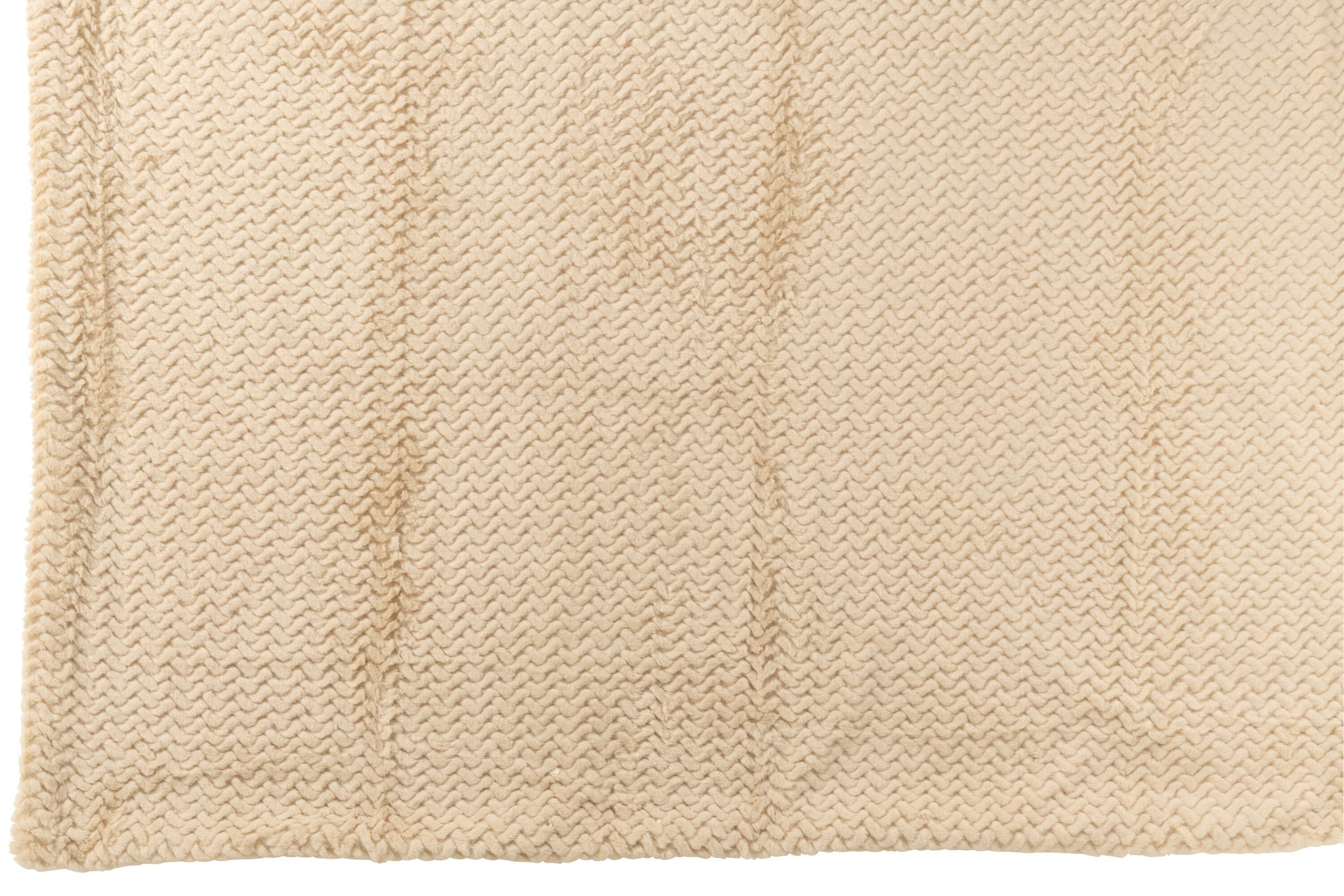 J-LINE DEKEN VAN POLYESTER BEIGE