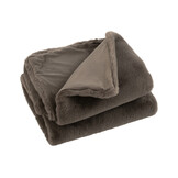 J-LINE PLAID CUTIE POLYESTER DONKERGRIJS