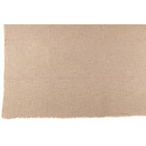 J-LINE PLAID MET RAFELIGE RANDEN KATOEN/POLYESTER BEIGE