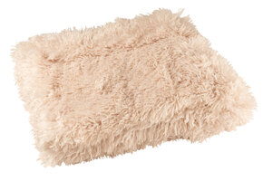 J-LINE DEKEN MOUTIE POLYESTER BEIGE