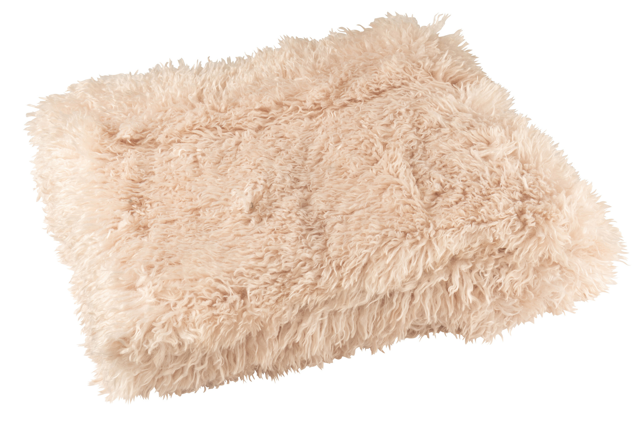 J-LINE DEKEN MOUTIE POLYESTER BEIGE