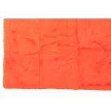 J-LINE DEKEN CUTIE POLYESTER NEON ROOD