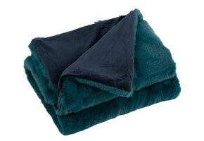 J-LINE PLAID CUTIE POLYESTER PETROL