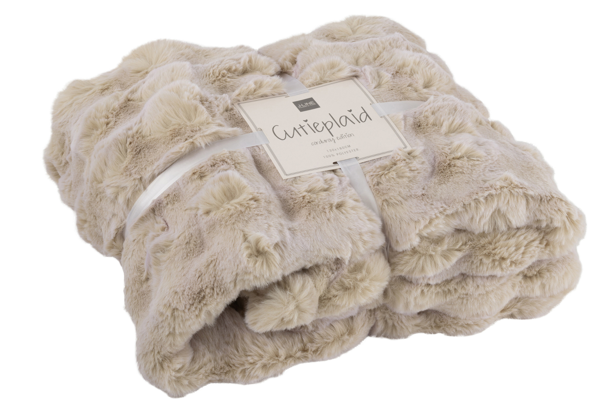 J-LINE PLAID GOLF POLYESTER IVOOR