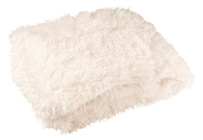 J-LINE DEKEN MOUTIE POLYESTER WIT