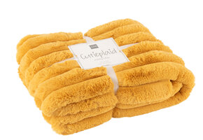 J-LINE PLAID GROOT CORDUROY POLYESTER OKER