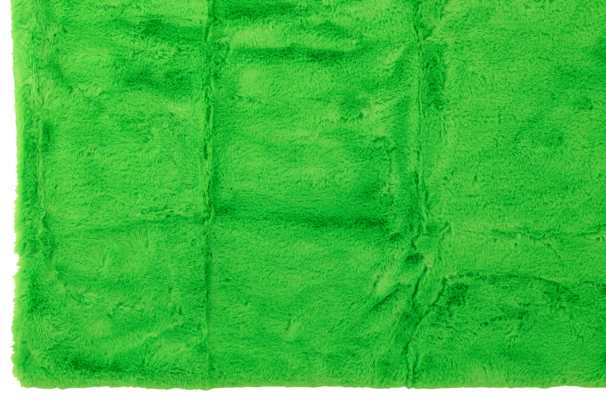 J-LINE DEKEN CUTIE POLYESTER NEON GROEN