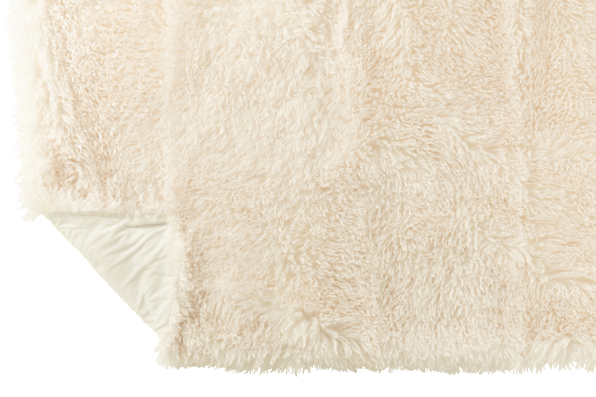 J-LINE DEKEN MOUTIE POLYESTER WIT