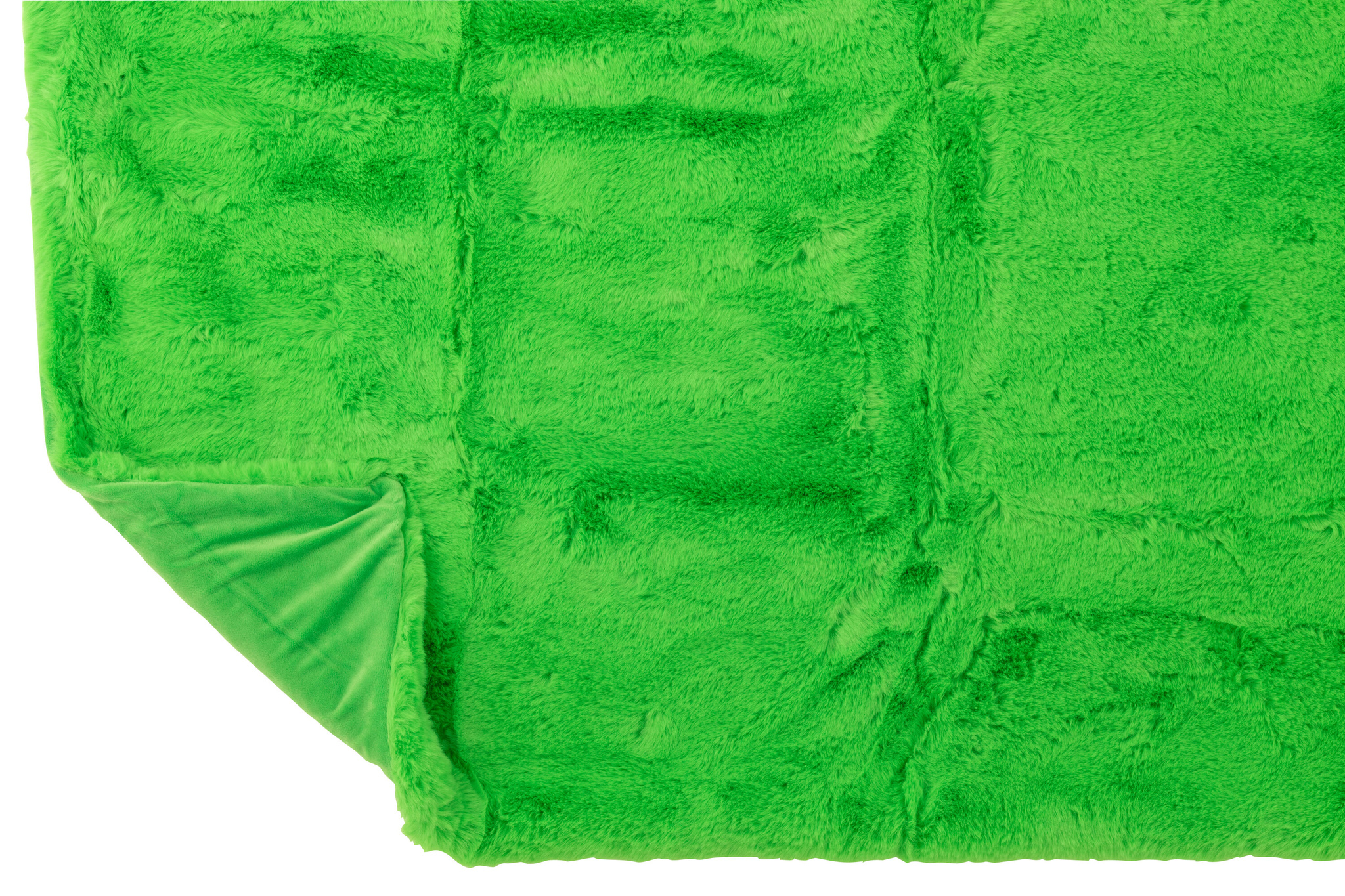 J-LINE DEKEN CUTIE POLYESTER NEON GROEN