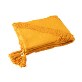 J-LINE GERUIT TUFTED PATROON + KWASTJES KATOEN OKER