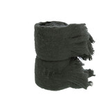 J-LINE GOOI MET FRANJES VAN POLYESTER ANTRACIET