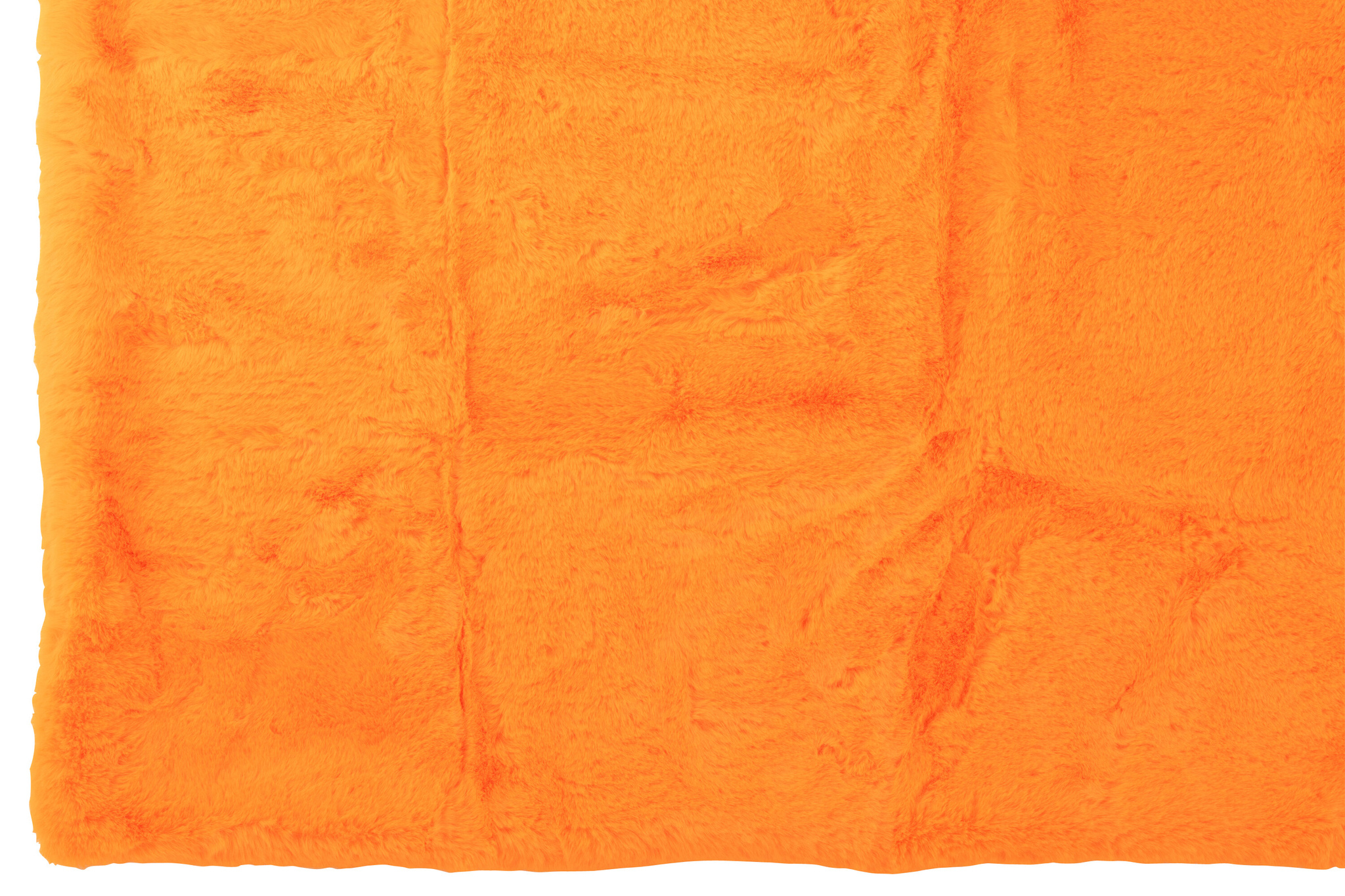 J-LINE DEKENTJE CUTIE POLYESTER NEON ORANJE