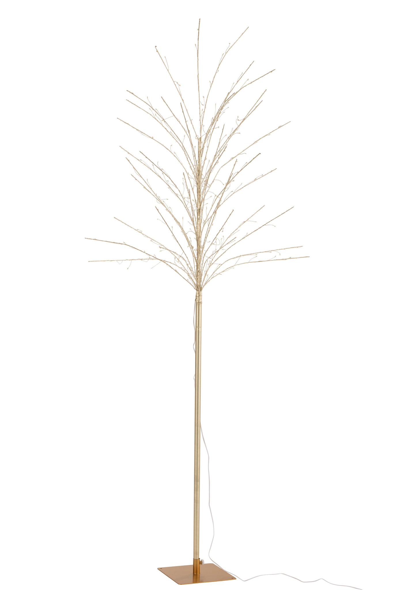 J-LINE KALE BOOM + LED METAAL GOUD GROOT