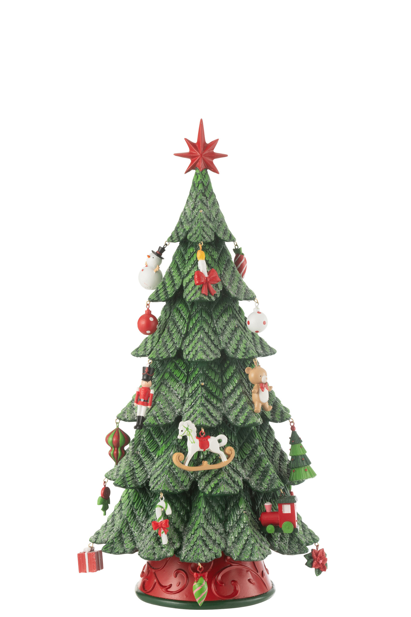 J-LINE KERSTBOOM LED ORNAMENTEN HARS MIX KLEIN