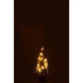 J-LINE KERSTBOOM + LED PLASTIC SNEEUW GROEN/ROOD KLEIN