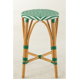 J-LINE KRUK ROTAN DONKERGROEN GROOT