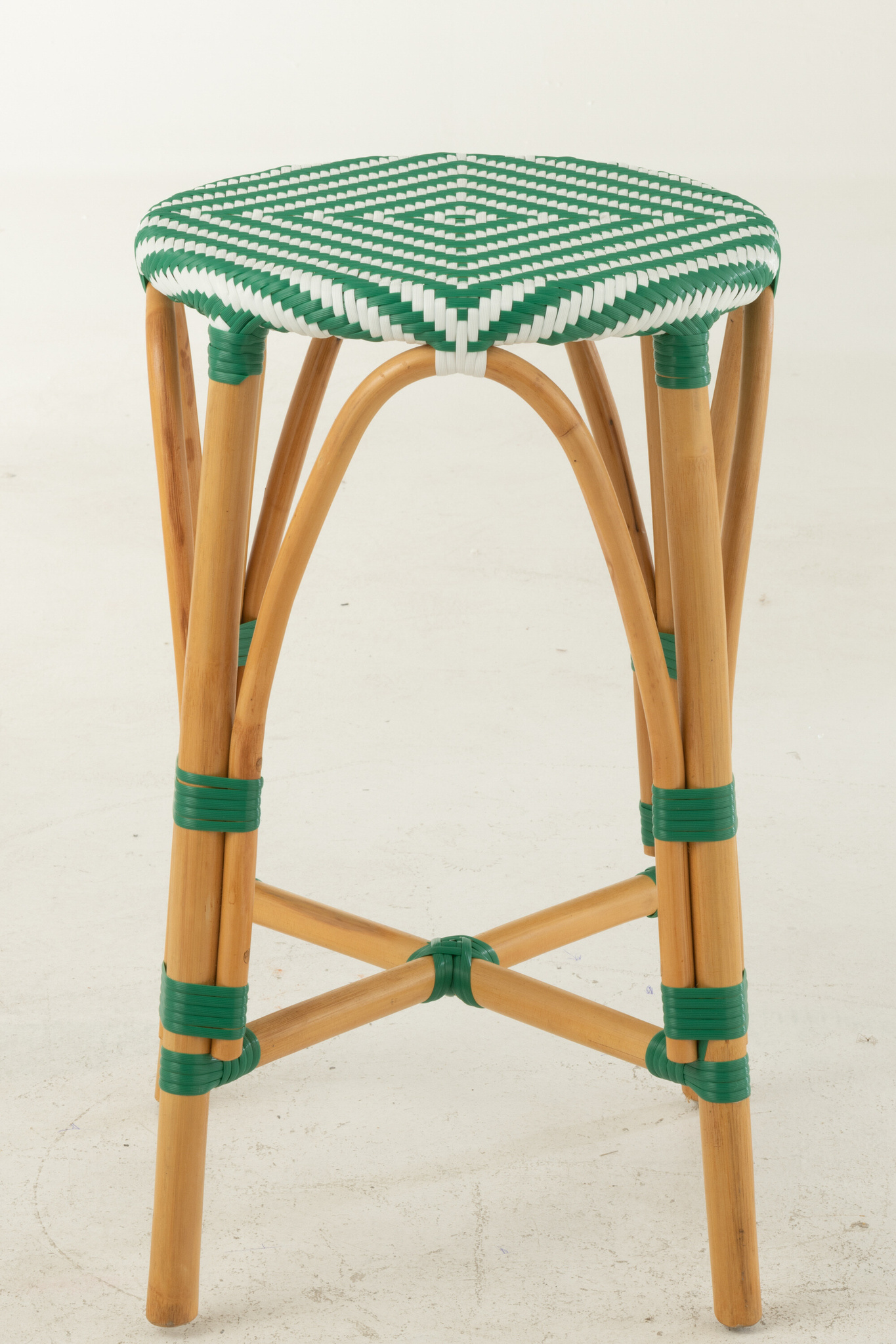 J-LINE KRUK ROTAN DONKERGROEN GROOT