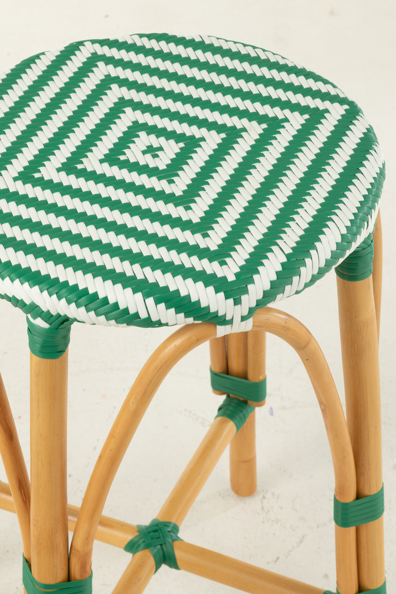 J-LINE KRUK ROTAN DONKERGROEN GROOT