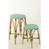 J-LINE KRUK ROTAN DONKERGROEN GROOT