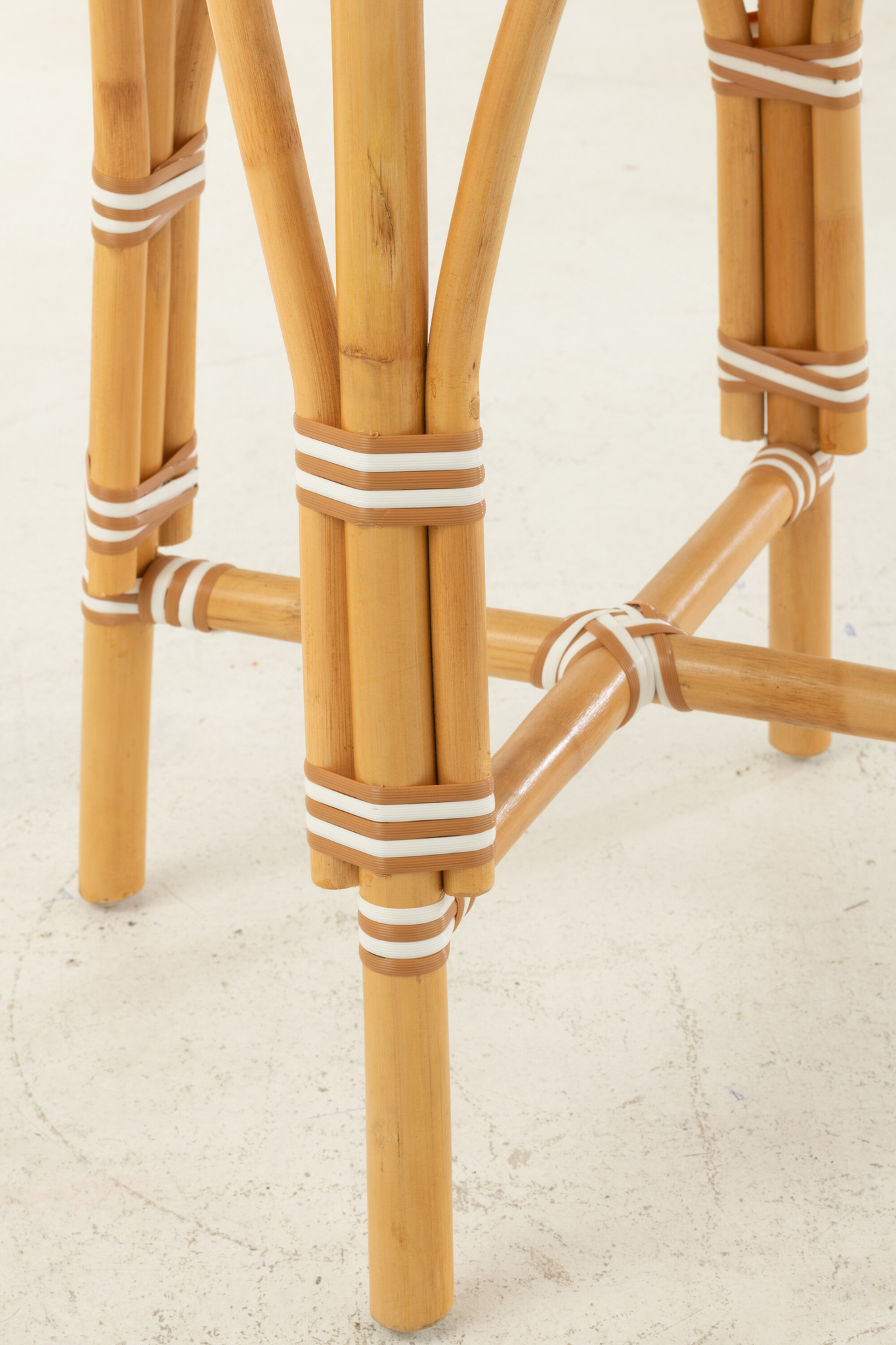 J-LINE KRUK ROTAN BEIGE/WIT GROOTeige/Wit Groot