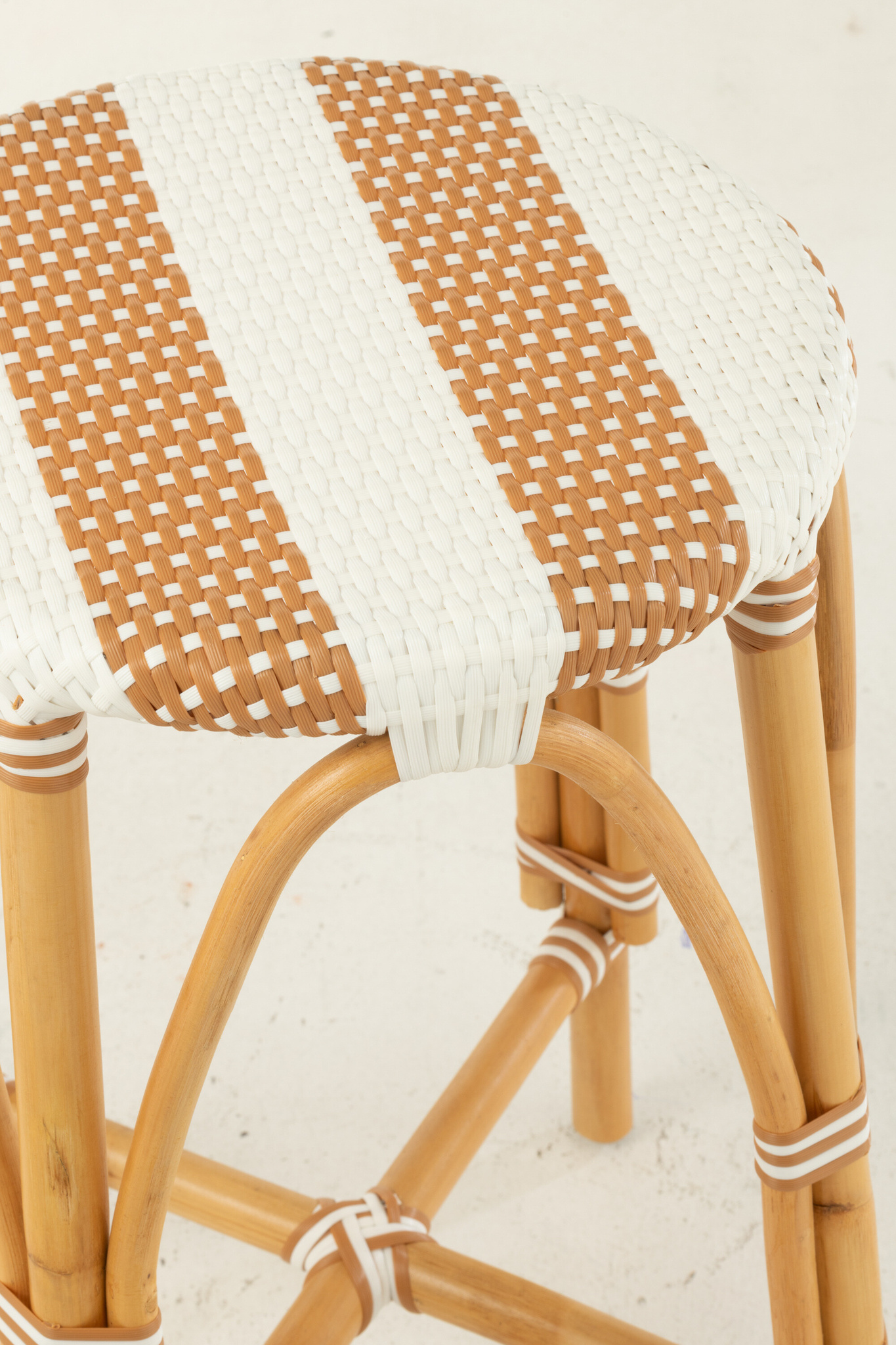 J-LINE KRUK ROTAN BEIGE/WIT GROOTeige/Wit Groot