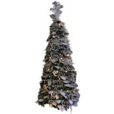 POP-UP KERSTBOOM 150 CM BESNEEUWD MET 200 LEDS