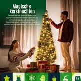 POP-UP KERSTBOOM 150 CM BESNEEUWD MET 200 LEDS