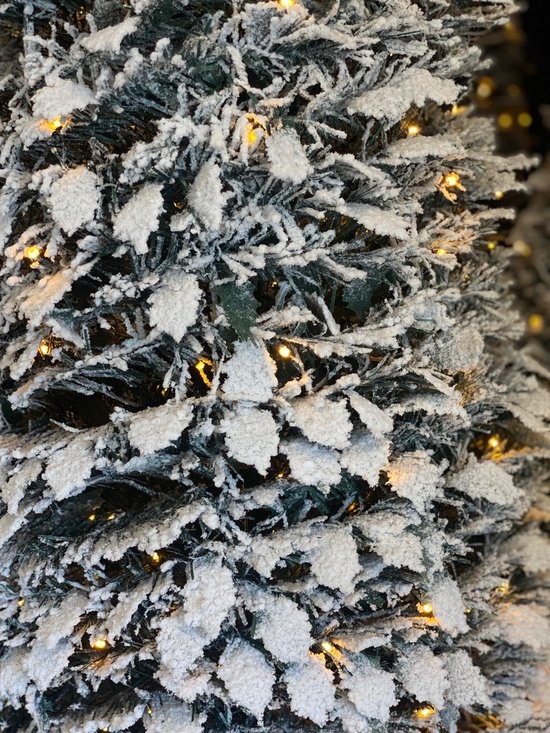 POP-UP KERSTBOOM 180 CM BESNEEUWD MET 250 LEDS
