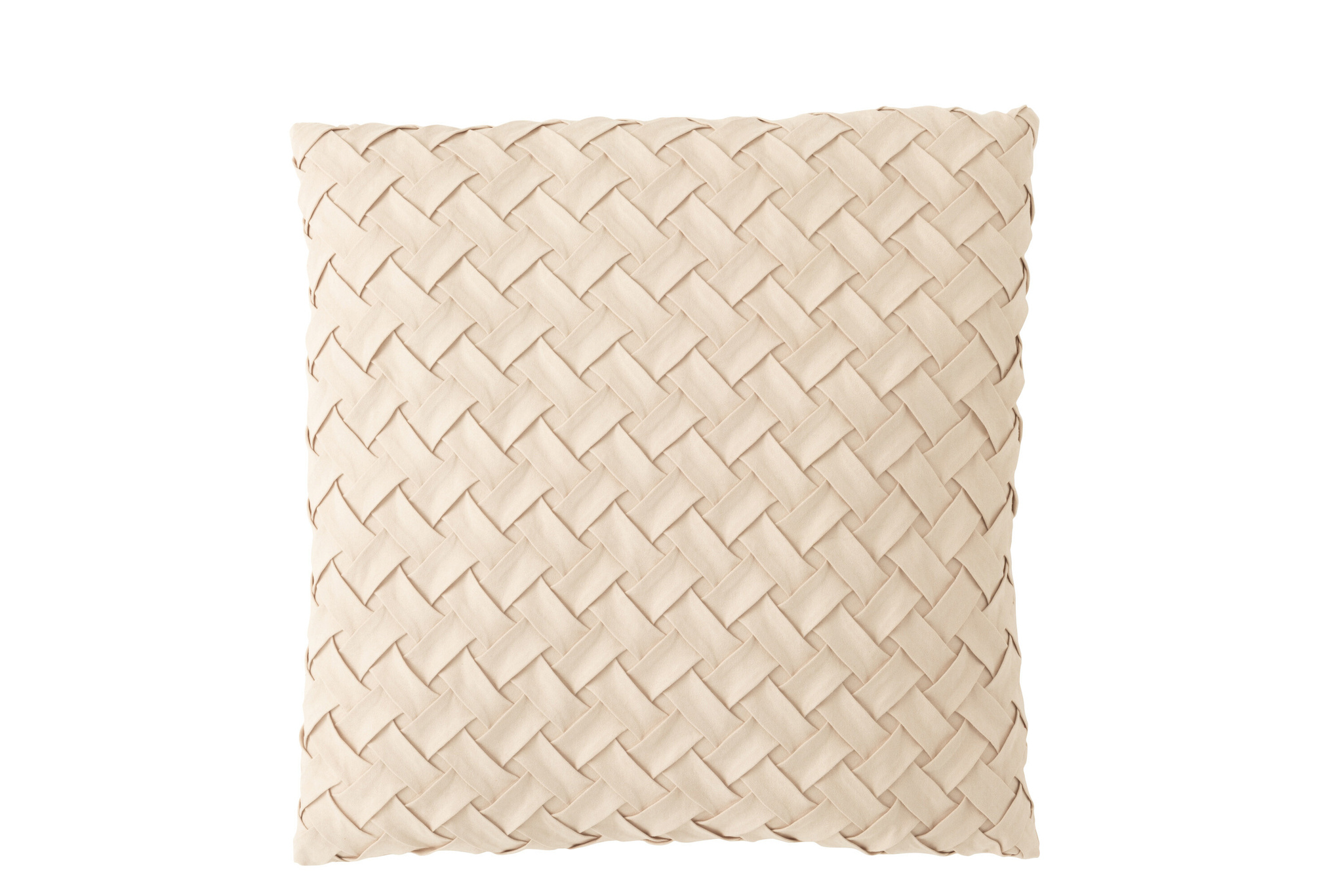 J-LINE KUSSEN GEWEVEN POLYESTER BEIGE