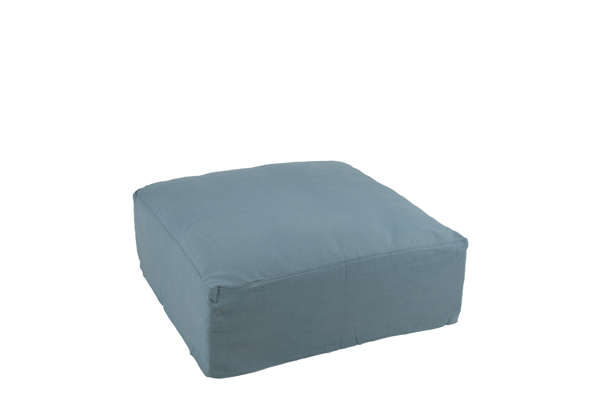 J-LINE HOES VOOR POOF MONACO LINNEN JEANS BLAUW