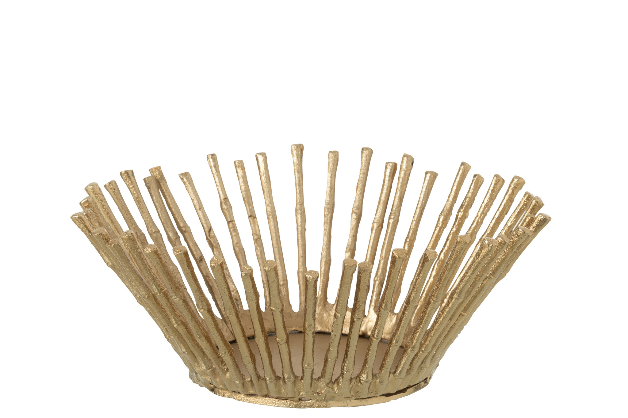 J-LINE DECORATIEVE KOM ALUMINIUM GOUDKLEURIG