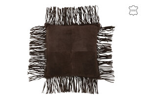 J-LINE KUSSEN MET FRANJE VAN BRUIN LEER