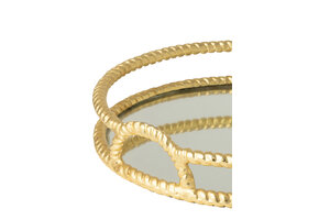 J-LINE LADE ALUMINIUM GOUDKLEURIG