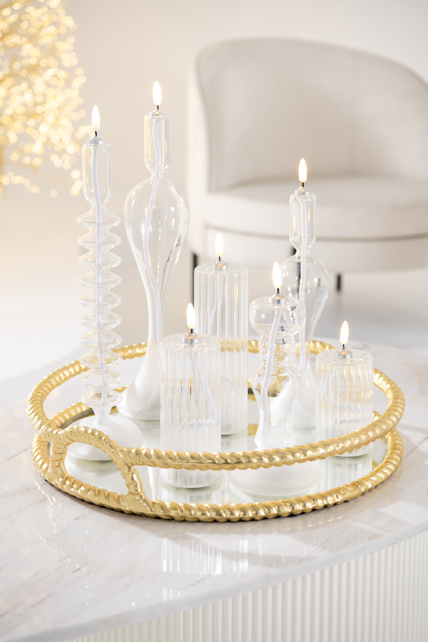 J-LINE LADE ALUMINIUM GOUDKLEURIG