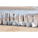 J-LINE KUSSEN GEZELLIG KATOEN GEBROKEN WIT GROOT