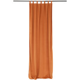 J-LINE GORDIJN LANG FLUWEEL OKER