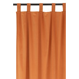 J-LINE GORDIJN LANG FLUWEEL OKER