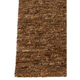 J-LINE TAPIJT GEWEVEN WOL BRUIN