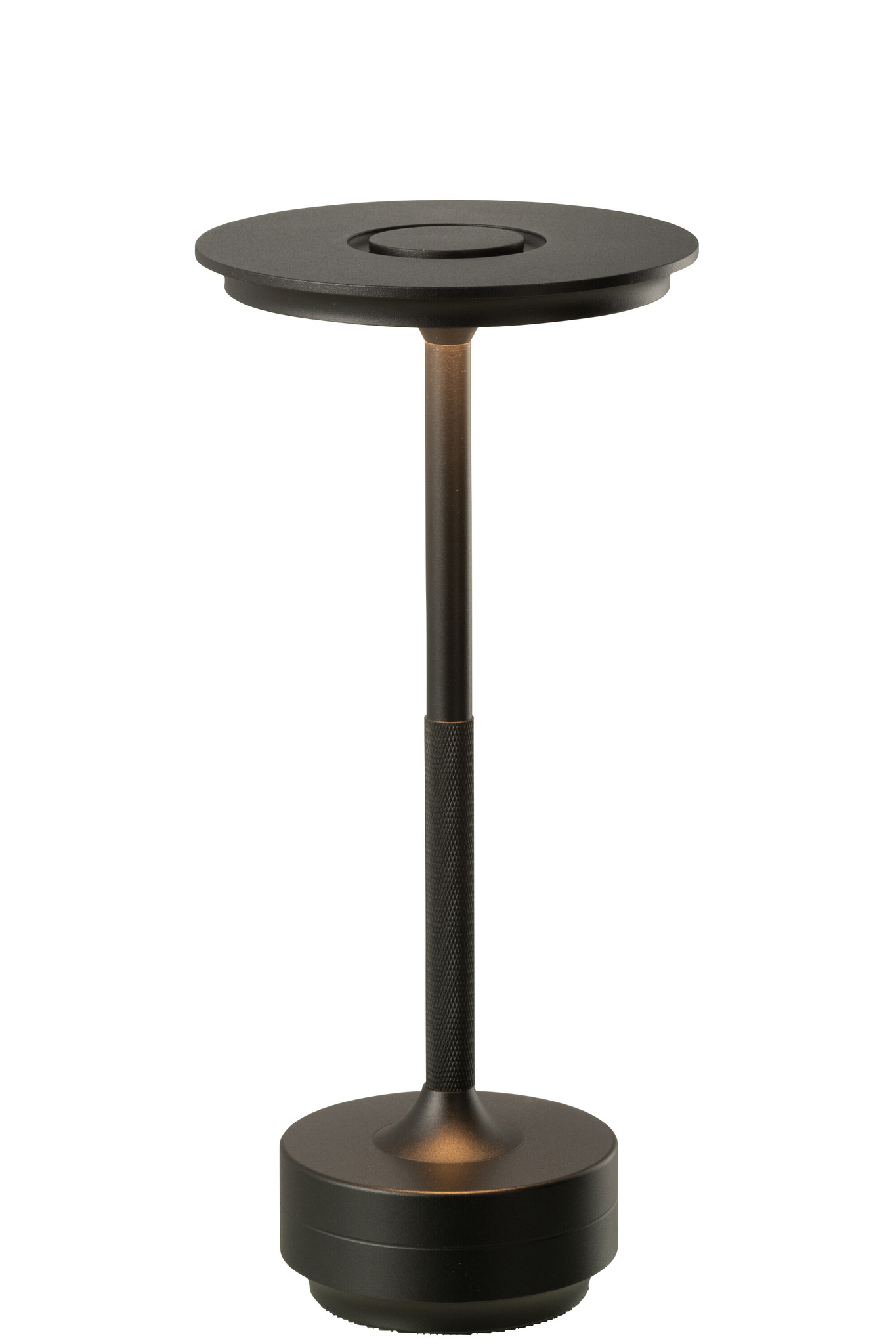 J-LINE TAFELLAMP LED TOUCH PLASTIC ZWART