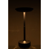 J-LINE TAFELLAMP LED TOUCH PLASTIC ZWART