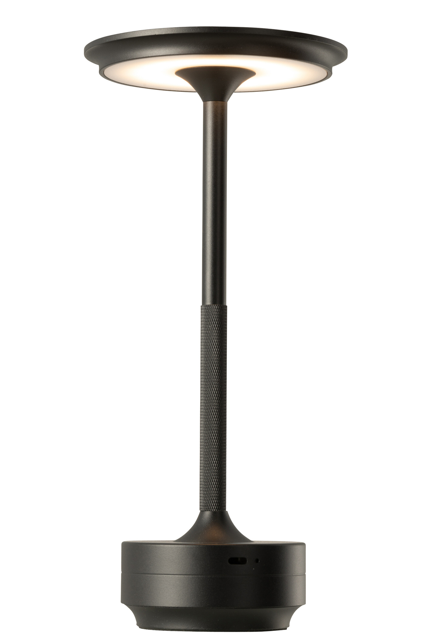 J-LINE TAFELLAMP LED TOUCH PLASTIC ZWART