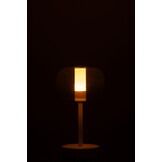 J-LINE TAFELLAMP WOA METAAL WIT