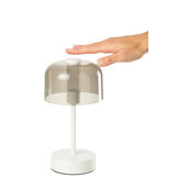 J-LINE TAFELLAMP WOA METAAL WIT