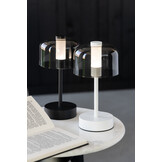 J-LINE TAFELLAMP WOA METAAL WIT