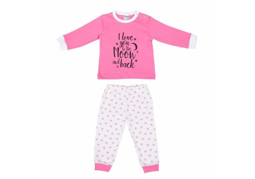 Beeren Beeren Baby Pyjama To The Moon Roze