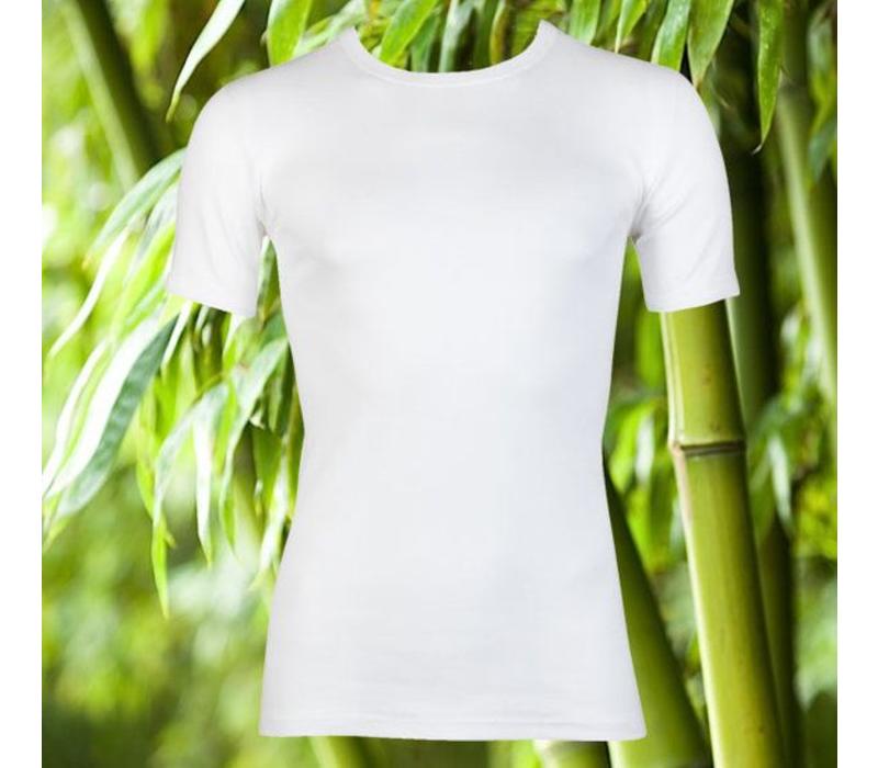 heren bamboo T-shirt wit 2-Pack