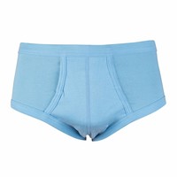 heren slip met gulp blauw, M3000 2-Pack